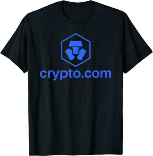 Crypto T-Shirt Crypto Com CRO Coin Token Cryptocurrency