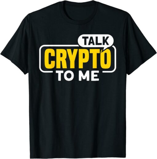 Crypto T-Shirt Cryptocurrency For Bitcoin Miner And Trader