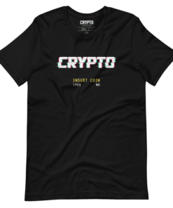 Crypto x Insert Coin T-Shirt Crypto x Insert Coin T-Shirt