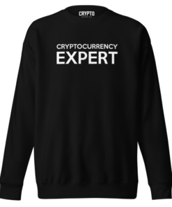 Cryptocurrency Expert Sweatshirt Cryptocurrency Expert Sweatshirt