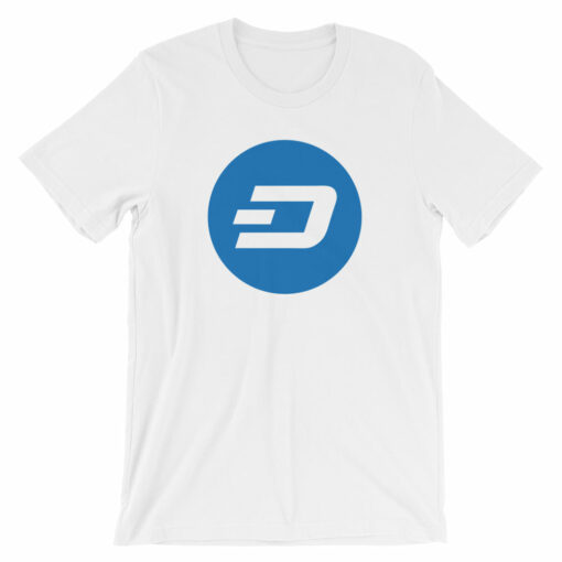 Dash Logo Cryptocurrency Shirt Short-Sleeve Unisex T-Shirt