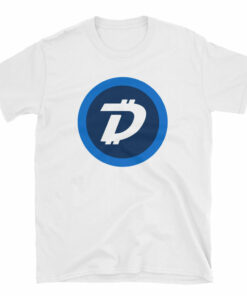 Digibyte DGB Logo Symbol Cryptocurrency Shirt Short-Sleeve Unisex T-Shirt