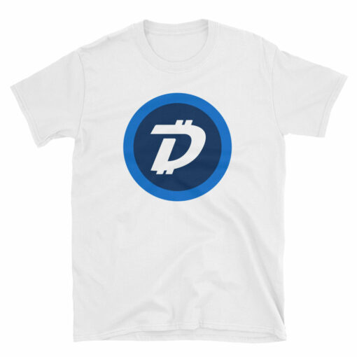 Digibyte DGB Logo Symbol Cryptocurrency Shirt Short-Sleeve Unisex T-Shirt