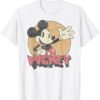 Distressed Vintage T-Shirt Disney Mickey And Friends Retro