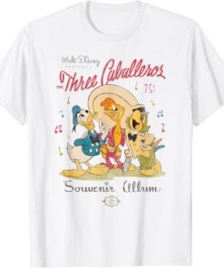 Distressed Vintage T-Shirt Disney Three Caballeros Donald