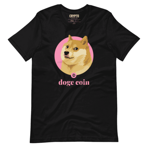 DogeCoin Pink T-Shirt