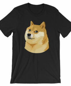 Dogecoin DOGE Crypto Shirt Short-Sleeve Unisex T-Shirt