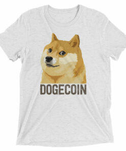 Dogecoin DOGE Distressed Crypto Shirt Short sleeve t-shirt