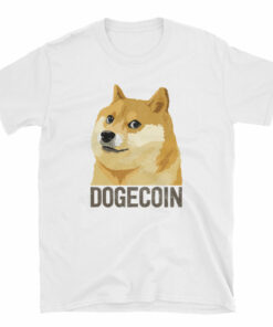 Dogecoin DOGE Distressed Crypto VALUE Shirt Short-Sleeve Unisex T-Shirt