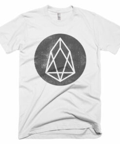 EOS Logo Tshirt  Cirlce EOS.io Cryptocurrency Short-Sleeve T-Shirt