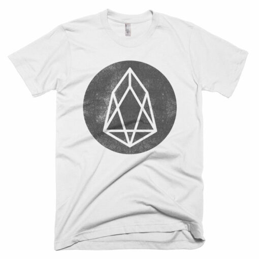 EOS Logo Tshirt  Cirlce EOS.io Cryptocurrency Short-Sleeve T-Shirt