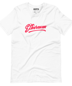 Ethereum Calligraphy Logo T-Shirt