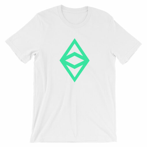 Ethereum Classic (ETC) Simple Logo Tee  Short-Sleeve Unisex T-Shirt