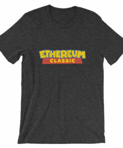 Ethereum Classic ETC Toy Story Logo Tee  Cryptocurreny Short-Sleeve Unisex T-Shirt