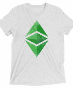 Ethereum Classic Vintage Look Logo Tee  ETC Short sleeve t-shirt