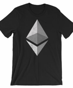 Ethereum Logo (Distressed) Short-Sleeve Unisex T-Shirt