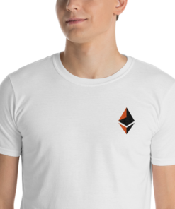 Ethereum T-shirts – Ethereum logo Men’s Embroidered T-Shirt Ethereum T-shirts – Ethereum logo Men’s Embroidered T-Shirt