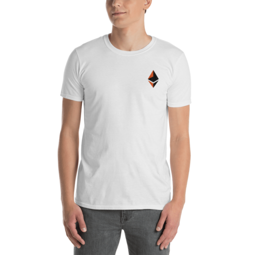 Ethereum T-shirts – Ethereum logo Men’s Embroidered T-Shirt