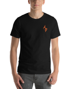 Ethereum T-shirts – Ethereum surface design Men’s Embroidered Premium T-Shirt