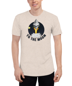 Ethereum T-shirts – Ethereum to the moon Men’s Track Shirt