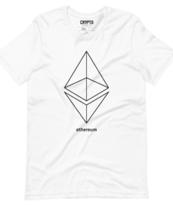 Ethereum x Black Outline Logo T-Shirt Ethereum x Black Outline Logo T-Shirt