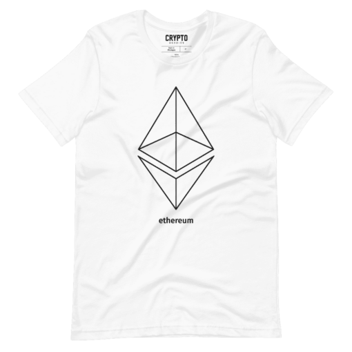 Ethereum x Black Outline Logo T-Shirt