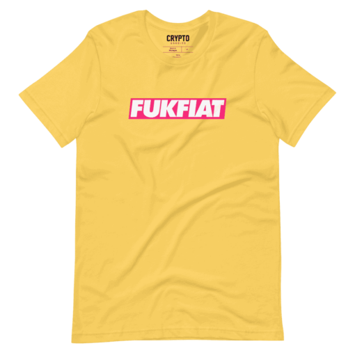 Fuk Fiat Cryptocurrency T-Shirt