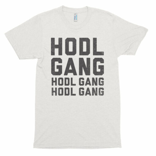 HODL Gang Bitcoin Crypto Shirt American Apparel Short sleeve soft t-shirt