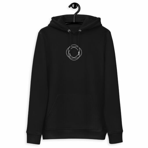 Jam Embroidered Women’s Organic Pullover Hoodie with Pouch Pocket