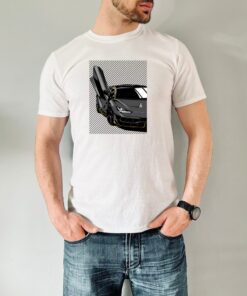 Lambo T-Shirt Centenario Fast Cars Italy Butterfly Door