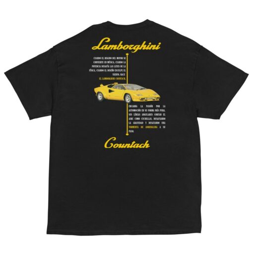 Lambo T-Shirt Lamborghini Countach Cuando El Rugido