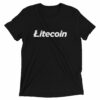 Litecoin LTC Logo Symbol Cryptocurrency Short sleeve t-shirt