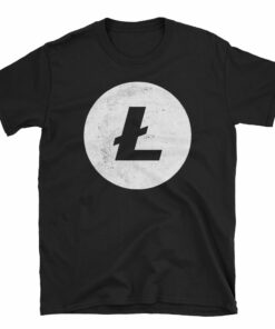Litecoin Logo (Distressed) Short-Sleeve Unisex T-Shirt