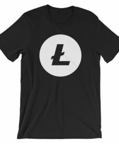 Litecoin Logo Short-Sleeve Unisex T-Shirt