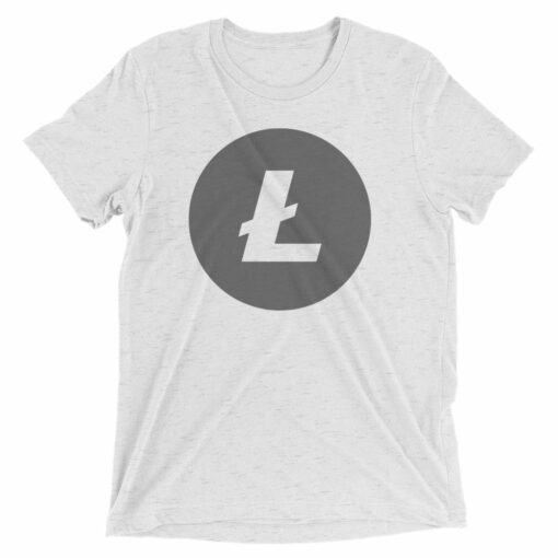 Litecoin Logo Short sleeve t-shirt