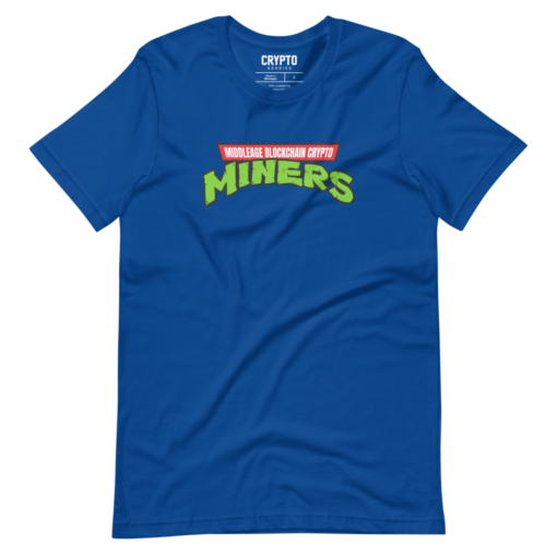 Middleage Blockchain Crypto Miners T-Shirt