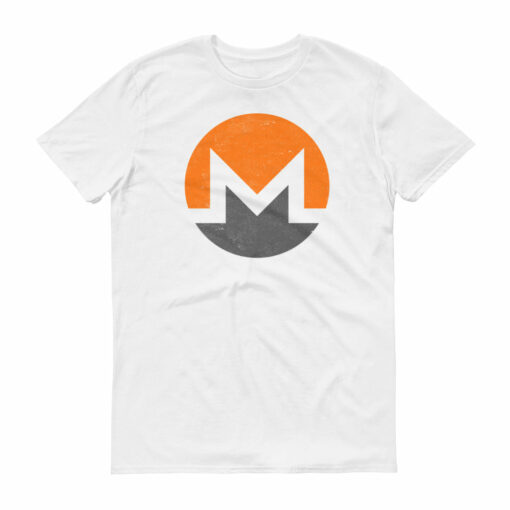 Monero Logo Symbol (Distressed) Short-Sleeve T-Shirt