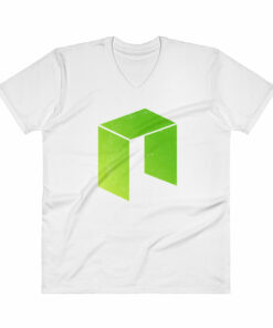 Neo Logo (Distressed) V-Neck T-Shirt