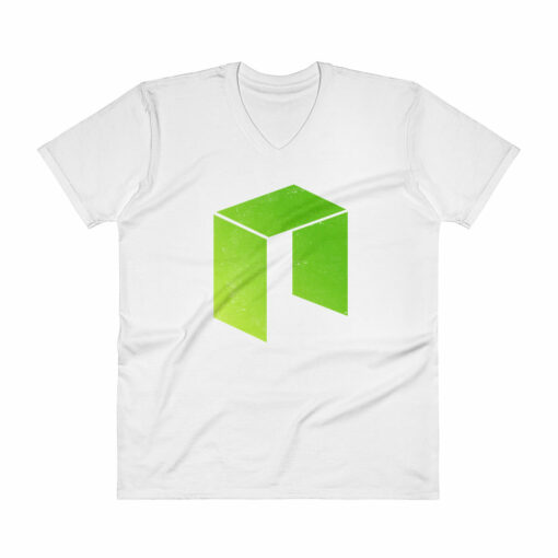 Neo Logo (Distressed) V-Neck T-Shirt