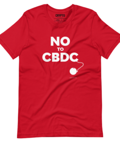 No To CBDC T-Shirt No To CBDC T-Shirt