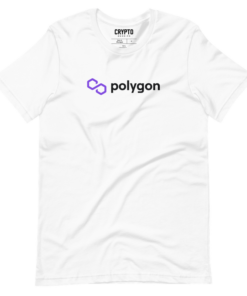 Polygon (Matic) White T-Shirt Polygon (Matic) White T-Shirt