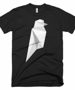 Ravencoin RVN Black Bird Cryptocurrency Shirt Short-Sleeve T-Shirt