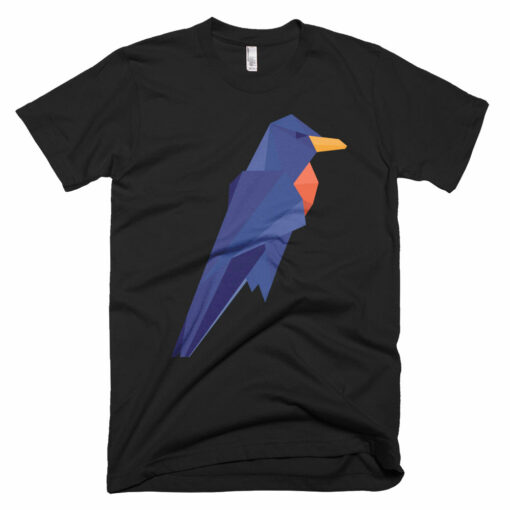 Ravencoin RVN Logo Symbol Bird Shirt Short-Sleeve T-Shirt