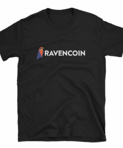 Ravencoin RVN Logo Symbol Short-Sleeve Unisex T-Shirt