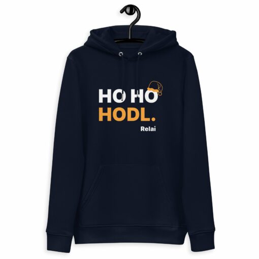 Relai HoHoHODL Women’s Organic Pullover Hoodie with Pouch Pocket