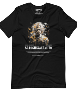 Satoshi Nakamoto Limited Edition T-Shirt Satoshi Nakamoto Limited Edition T-Shirt
