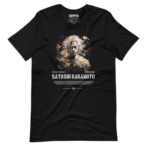 Satoshi Nakamoto Limited Edition T-Shirt