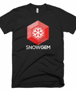 Snowgem Logo Symbol Cryptocurrency ShirtShort-Sleeve T-Shirt