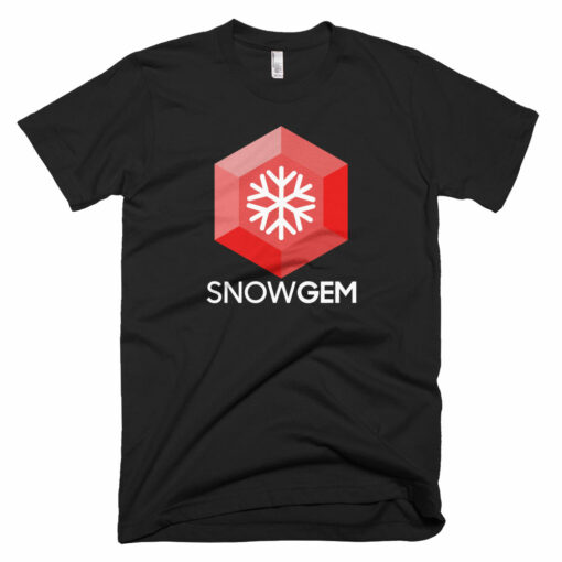 Snowgem Logo Symbol Cryptocurrency ShirtShort-Sleeve T-Shirt