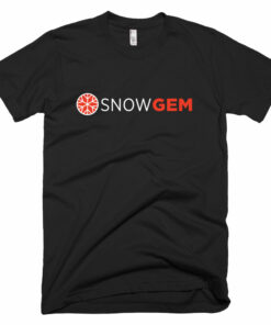 Snowgem XSG Logo Symbol Cryptocurrency Shirt Short-Sleeve T-Shirt